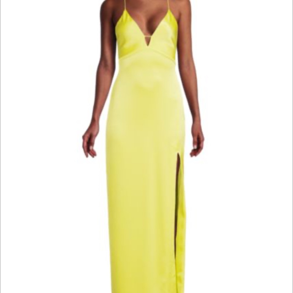 Alice and Olivia silk formal gown. Size 4. NWT
